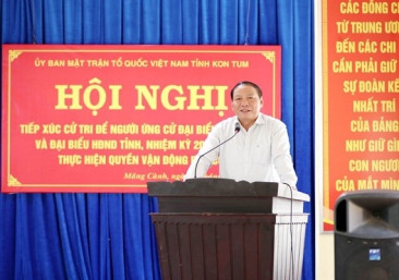 Bộ trưởng Bộ VHTTDL Nguyễn Văn Hùng: “Sẽ nỗ lực, đồng hành cùng Kon Tum “xây tổ đón đại bàng” về đầu tư